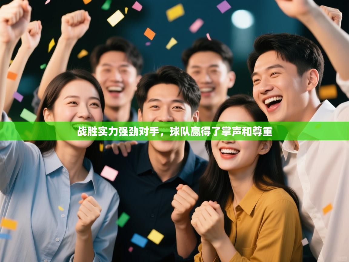 战胜实力强劲对手，球队赢得了掌声和尊重  第1张